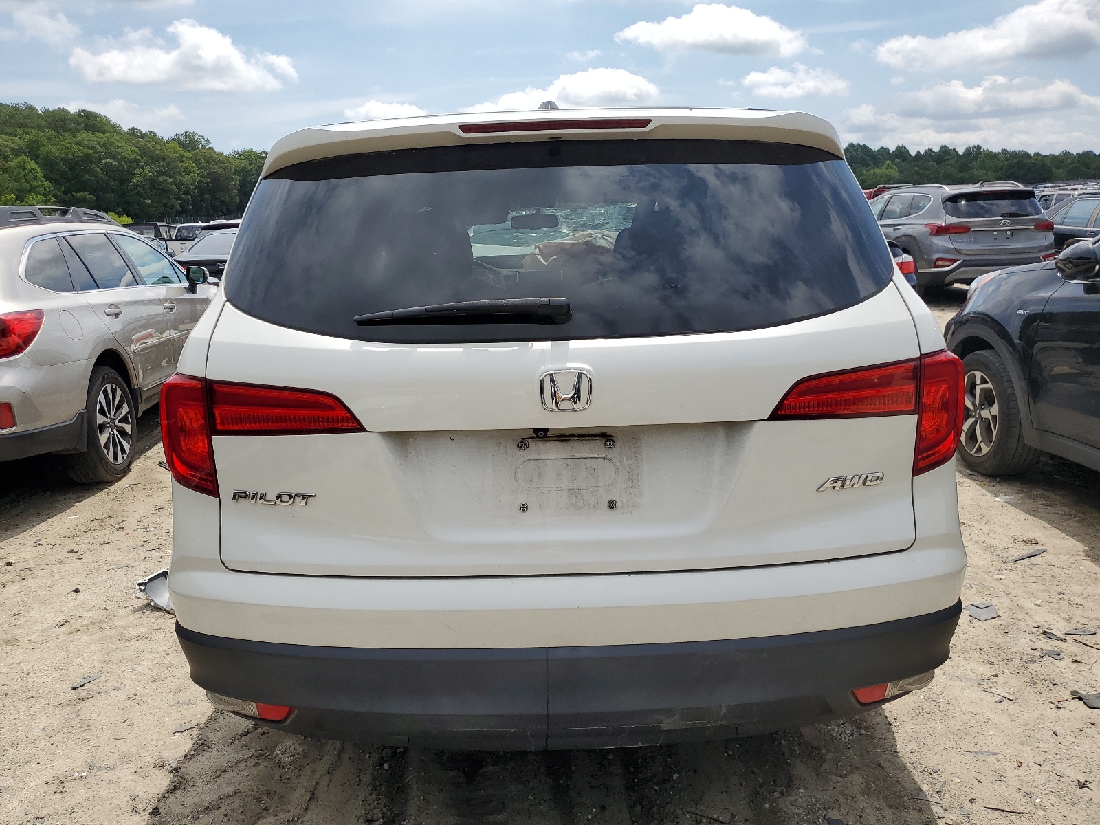 5FNYF6H83GB062177 2016 Honda Pilot Exl