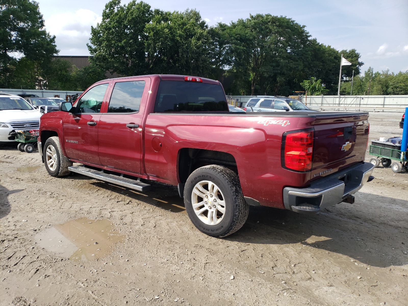 2014 Chevrolet Silverado K1500 Lt vin: 3GCUKREC7EG153660