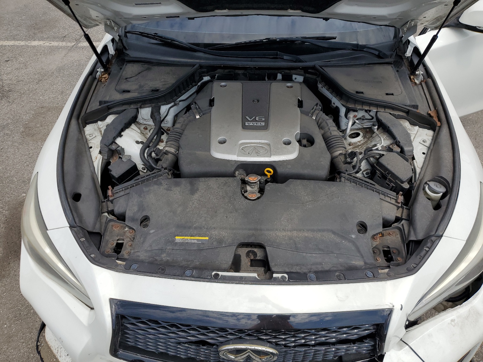 JN1BV7ARXEM706167 2014 Infiniti Q50 Base