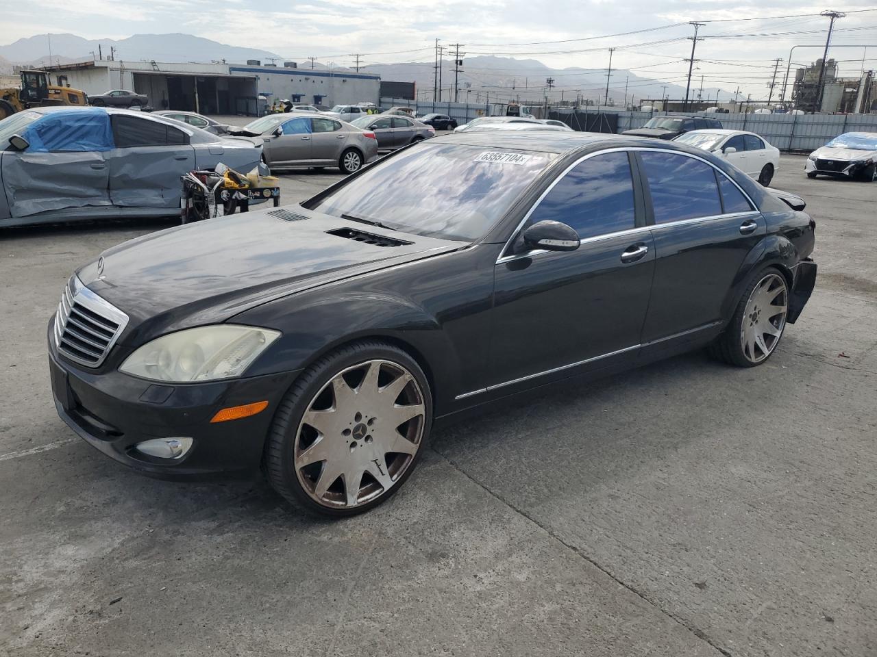 2007 Mercedes-Benz S 550 VIN: WDDNG71X27A057221 Lot: 63557104