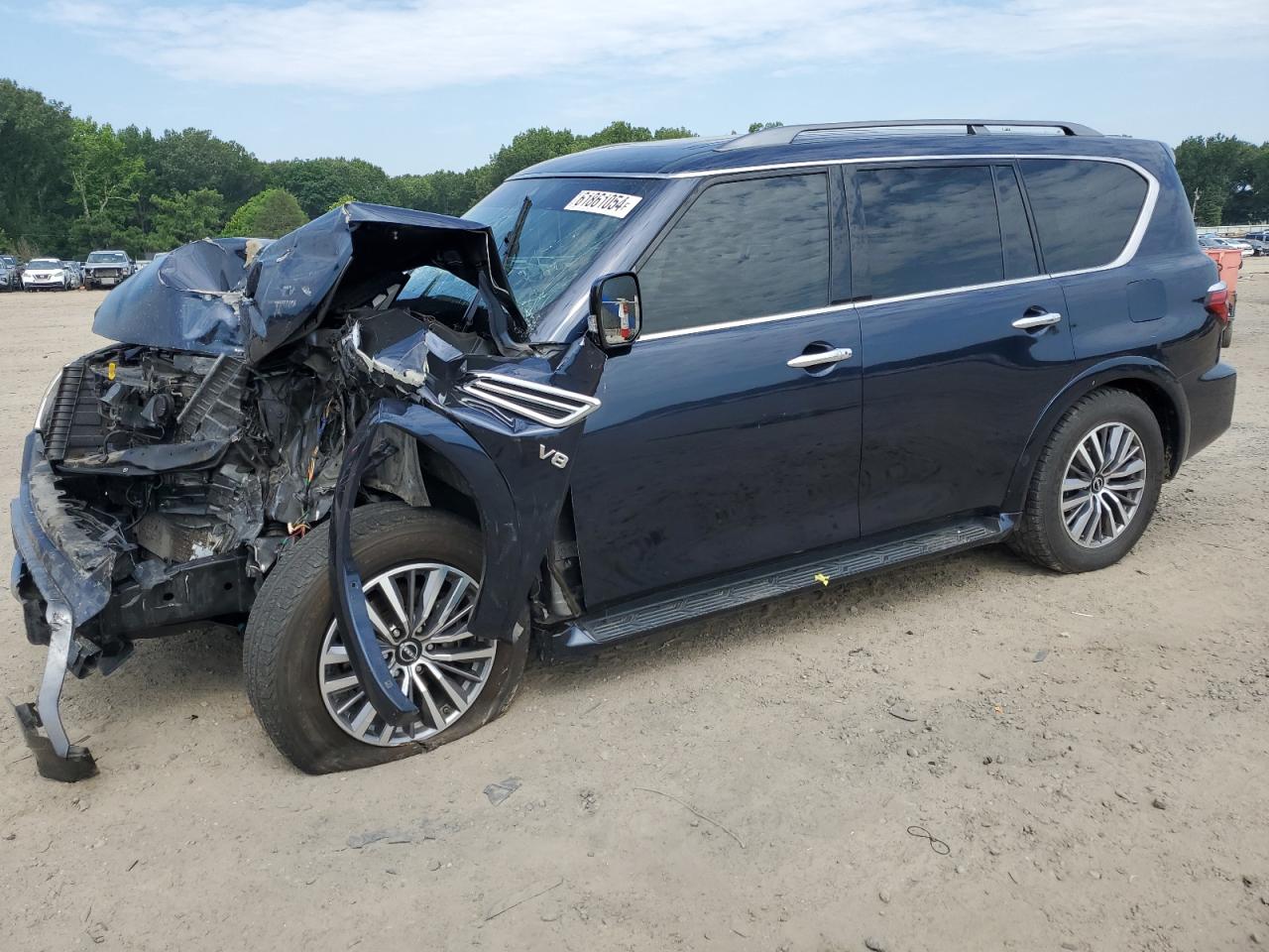 2021 Nissan Armada Sl VIN: JN8AY2BB0M9794785 Lot: 61861054