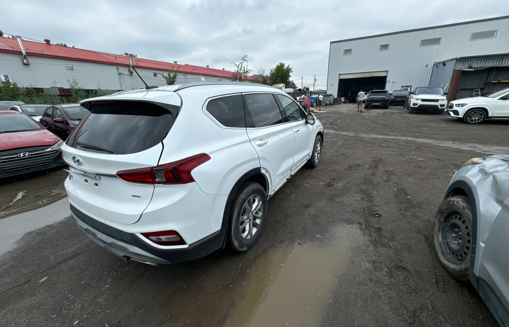 2020 Hyundai Santa Fe Se vin: 5NMS2CAD6LH149152