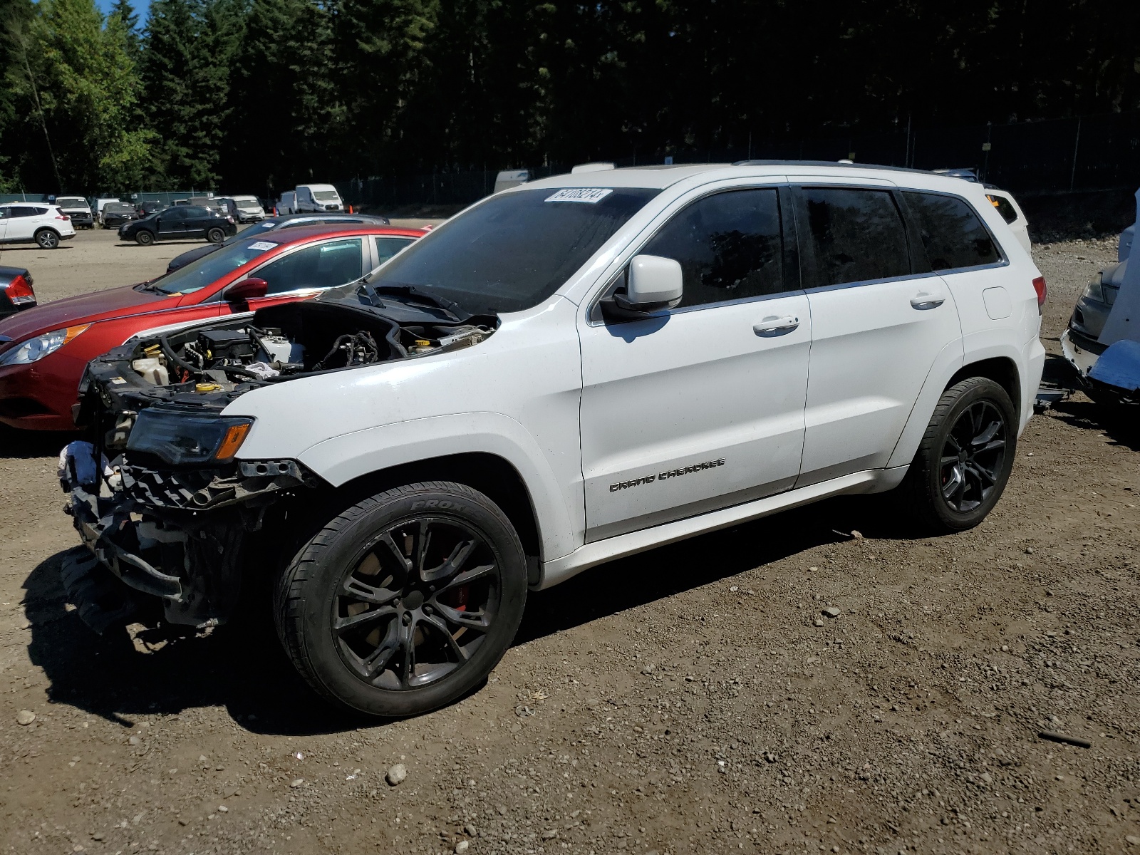 2014 Jeep Grand Cherokee Srt-8 vin: 1C4RJFDJ7EC364187