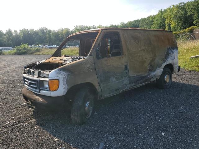 2007 Ford Econoline E250 Van للبيع في Baltimore، MD - Burn