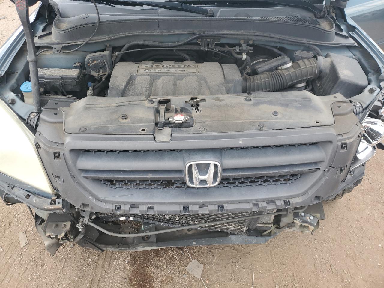 2005 Honda Pilot Ex VIN: 5FNYF18455B062713 Lot: 61316024