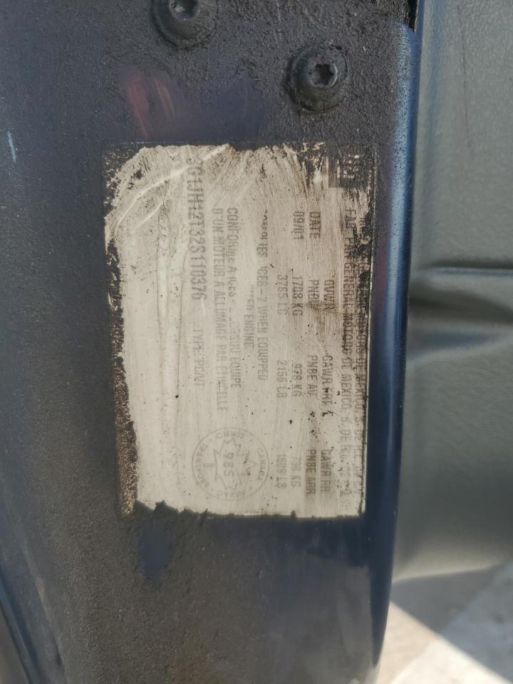 2002 Chevrolet Cavalier Z24 VIN: 3G1JH12T32S110376 Lot: 63410654