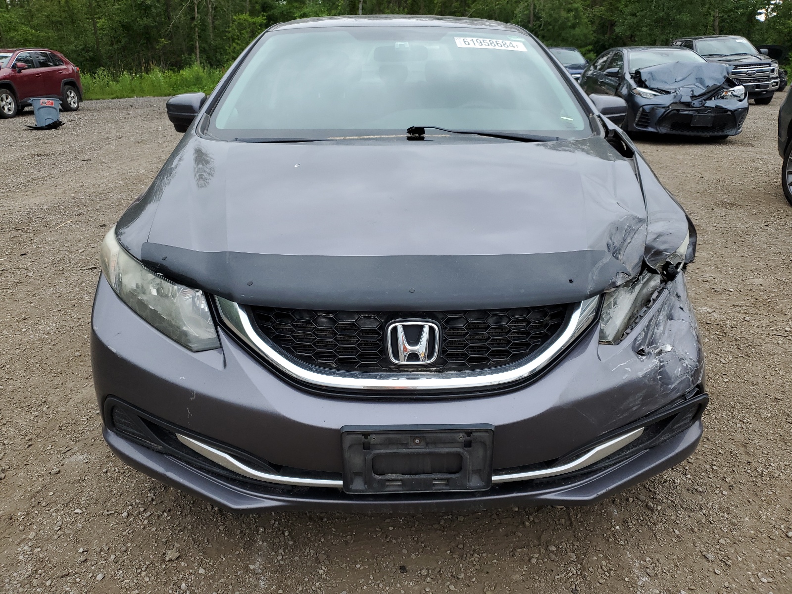 2HGFB2F57EH012850 2014 Honda Civic Lx