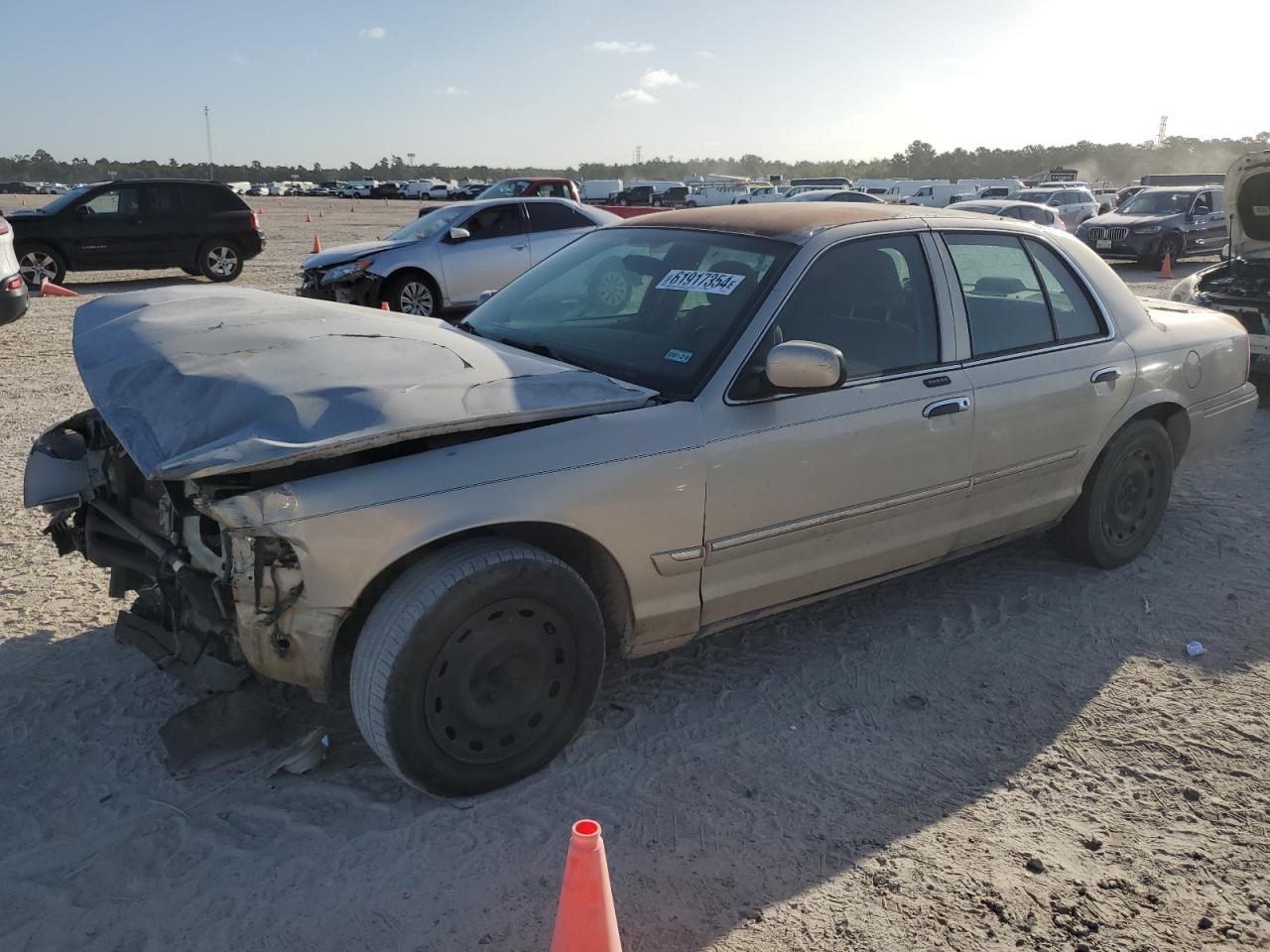 2006 Mercury Grand Marquis Gs VIN: 2MEFM74W36X603443 Lot: 61917354