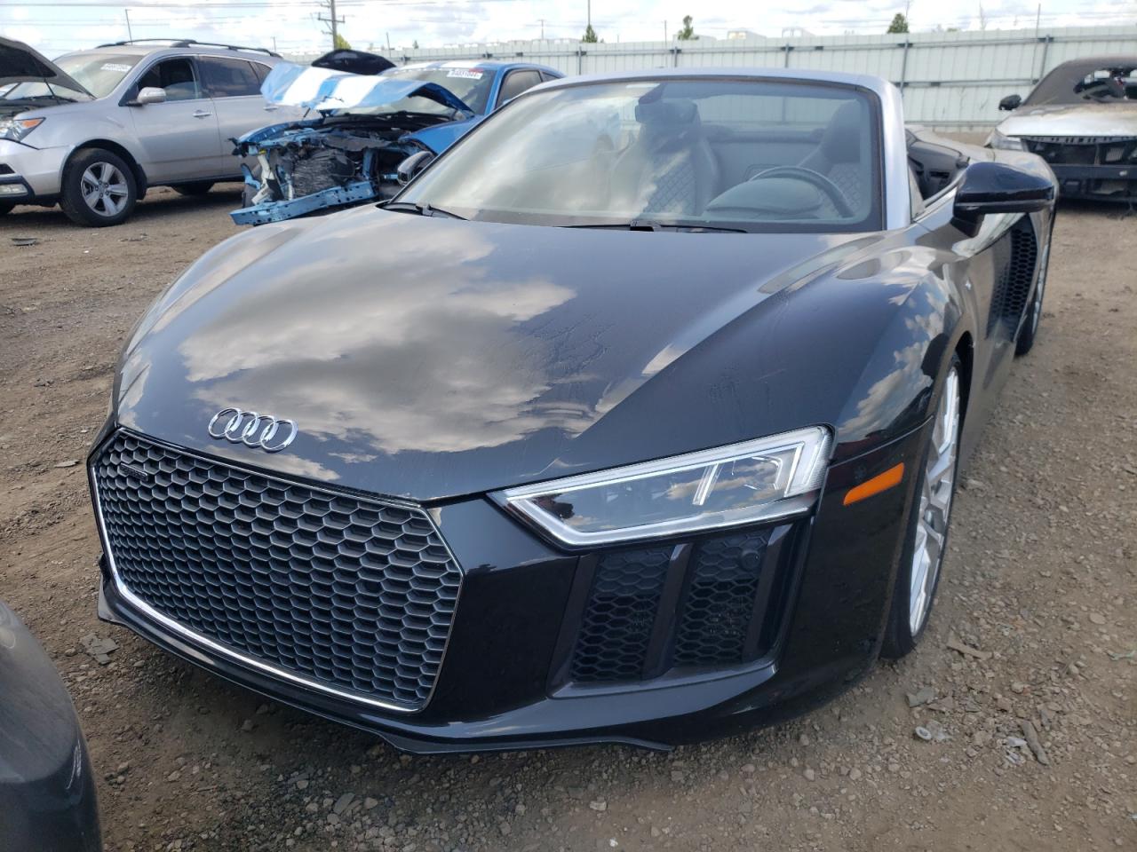 2017 Audi R8 Spyder VIN: WUAVACFX2H7904625 Lot: 64393874
