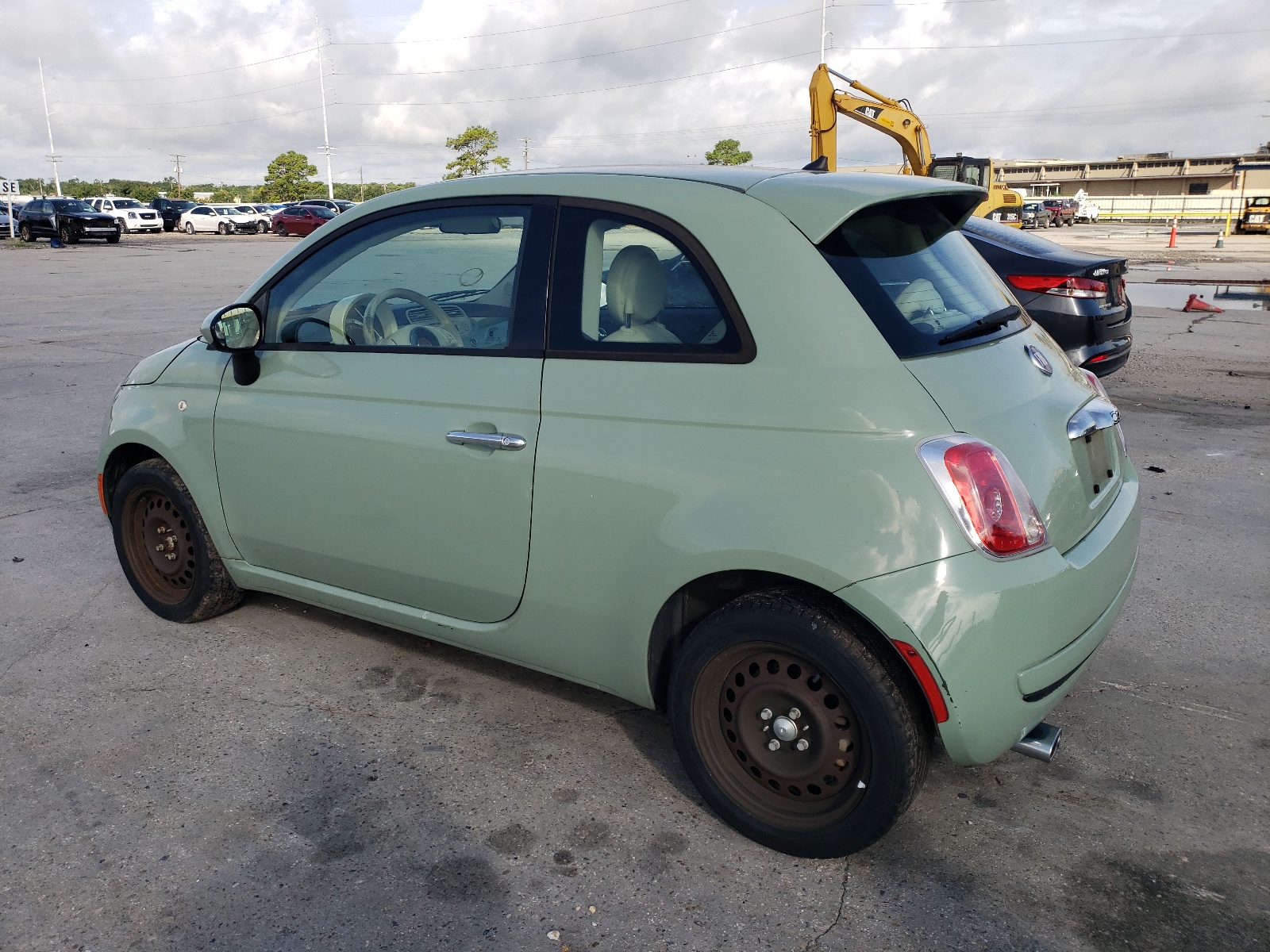 2015 Fiat 500 Pop vin: 3C3CFFAR0FT537091