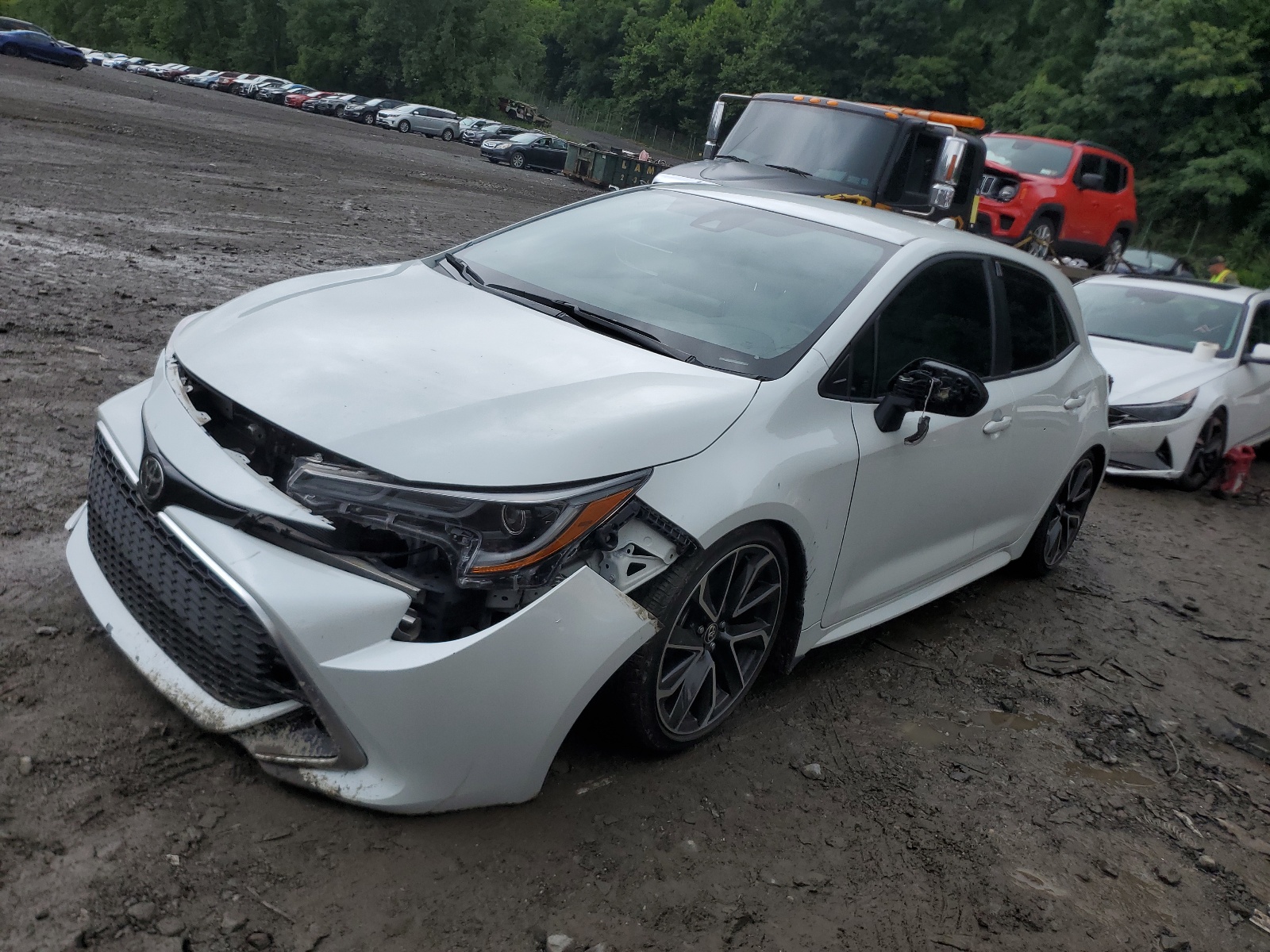 2021 Toyota Corolla Xse vin: JTNA4MBE5M3133166