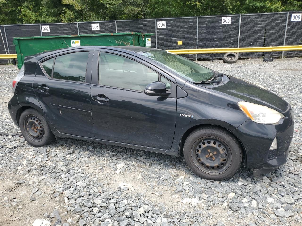 2012 Toyota Prius C VIN: JTDKDTB39C1527829 Lot: 63770444