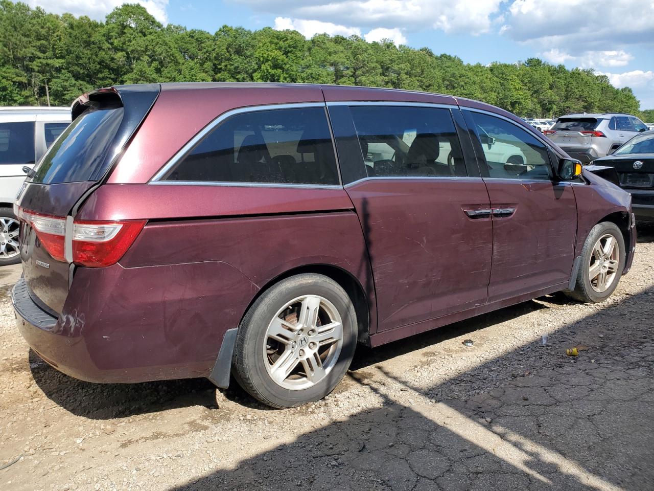 2011 Honda Odyssey Touring VIN: 5FNRL5H98BB046629 Lot: 62872374
