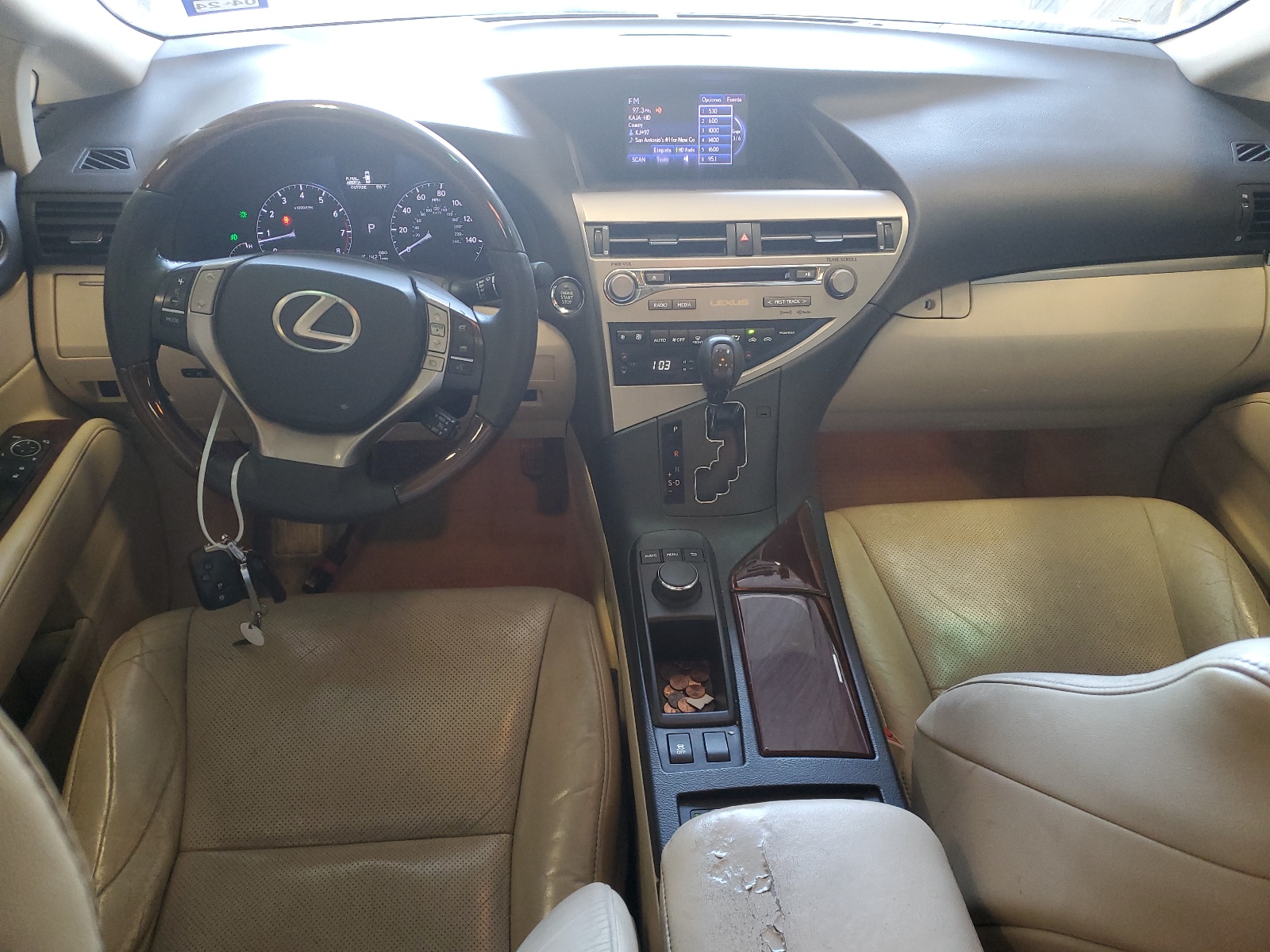 2T2ZK1BA0DC099455 2013 Lexus Rx 350