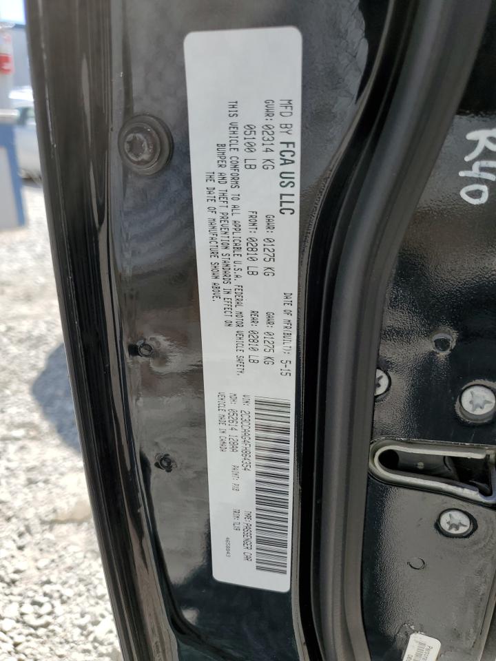 2015 Chrysler 300 Limited VIN: 2C3CCAAG4FH864354 Lot: 63492104