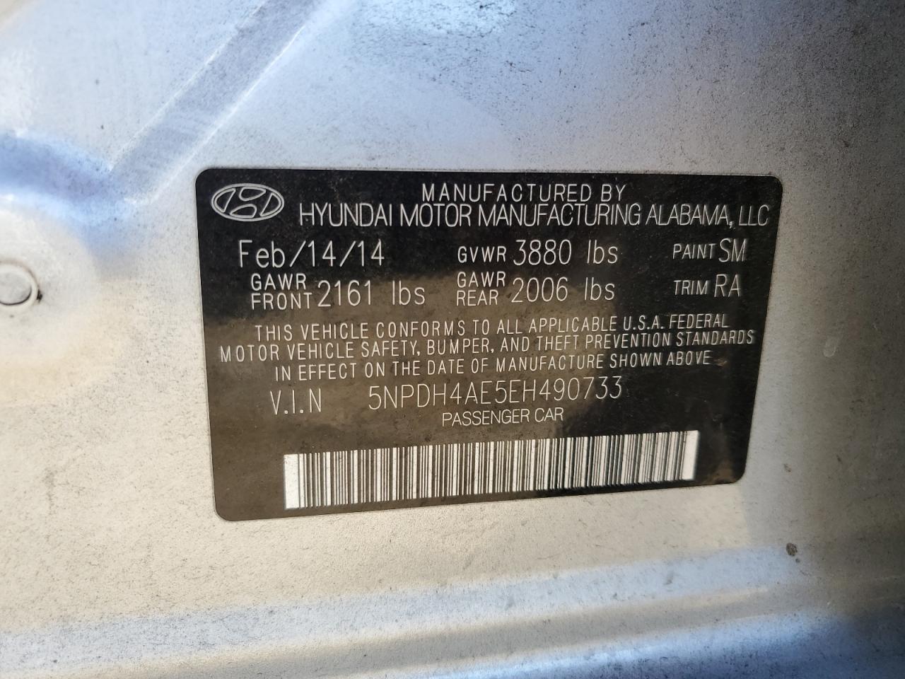 2014 Hyundai Elantra - Image 13