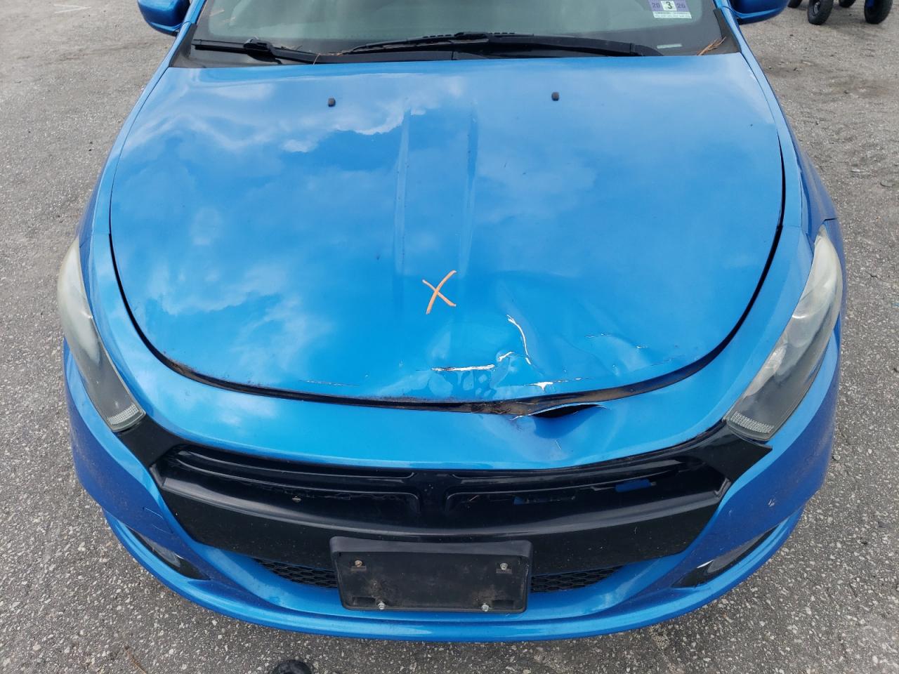 2015 Dodge Dart Sxt VIN: 1C3CDFBB2FD406273 Lot: 64444614