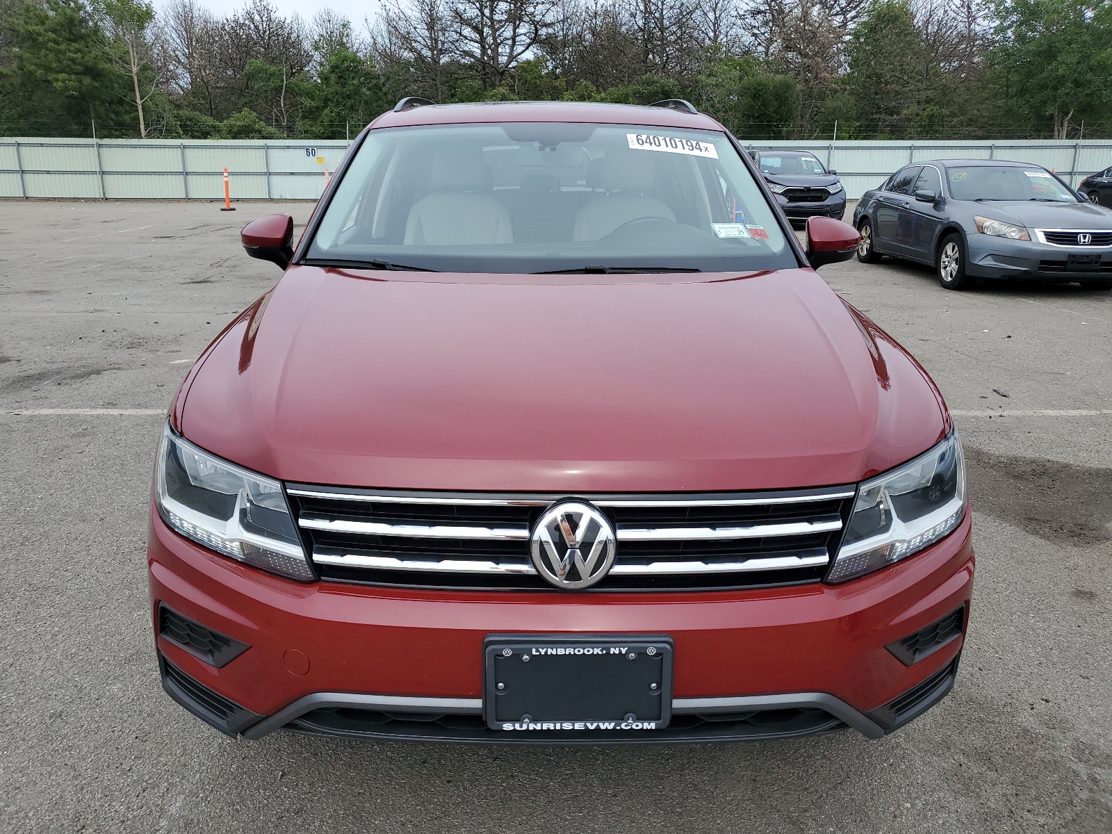 2019 Volkswagen Tiguan Se vin: 3VV2B7AX0KM155303