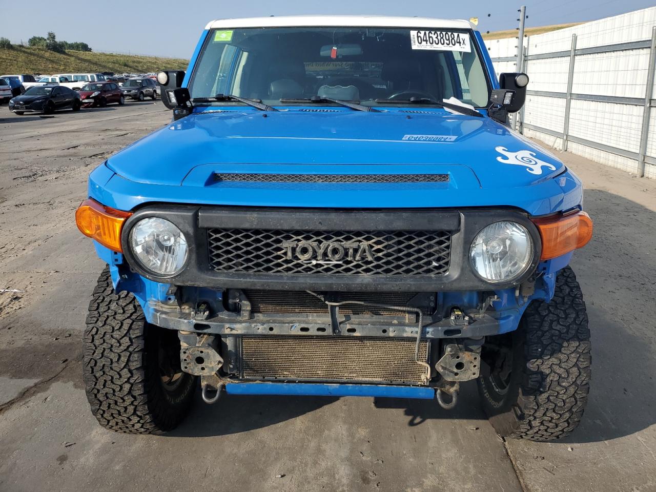 2008 Toyota Fj Cruiser VIN: JTEBU11F78K050671 Lot: 64638984