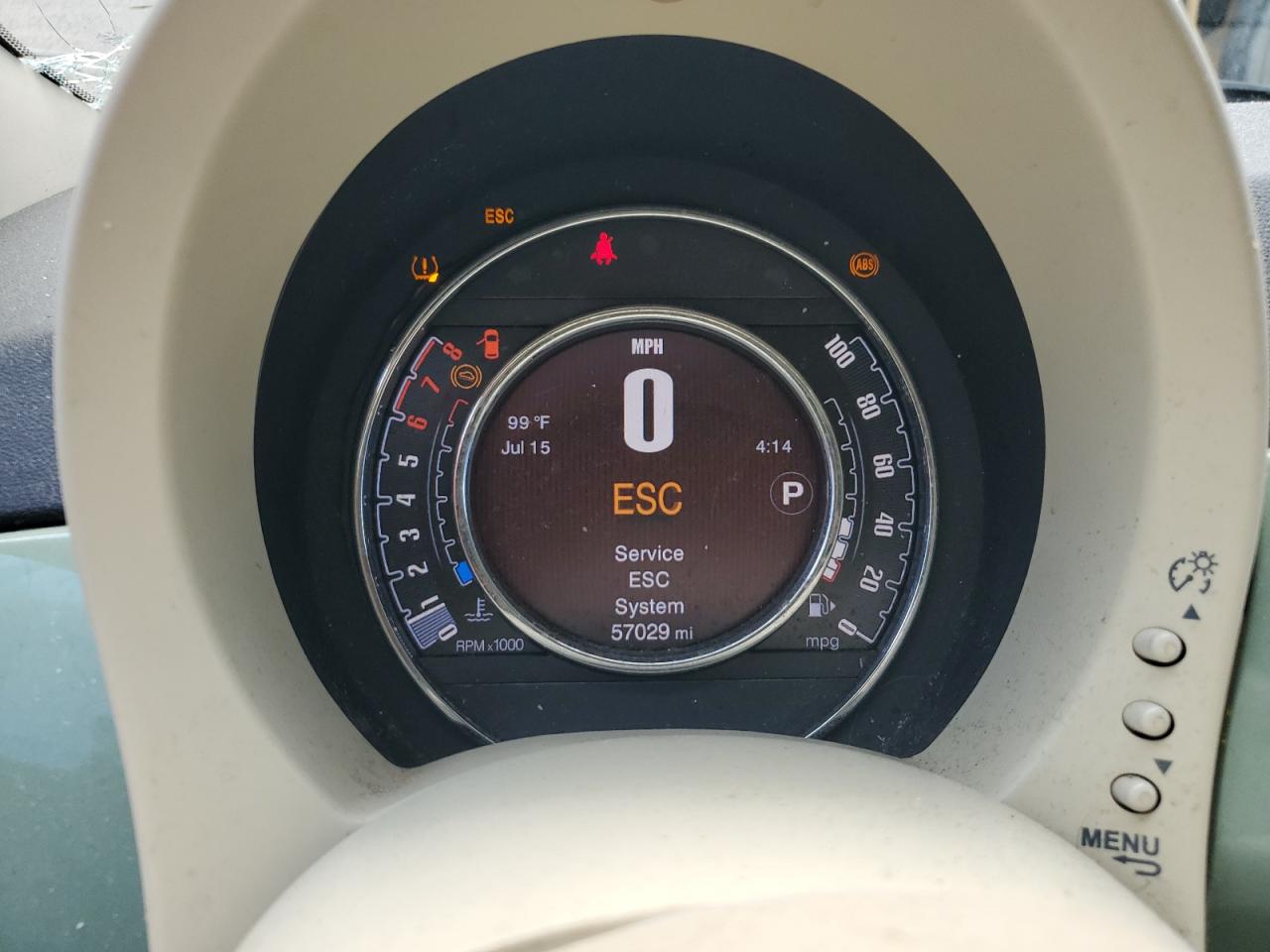 2016 Fiat 500 Pop VIN: 3C3CFFLR6GT134702 Lot: 62833974