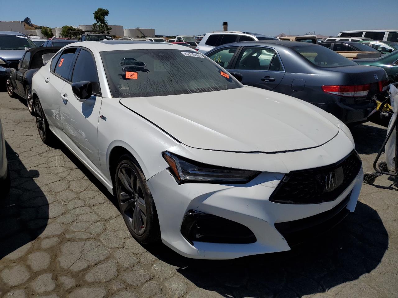 2021 Acura Tlx Tech A VIN: 19UUB5F53MA017307 Lot: 62140004