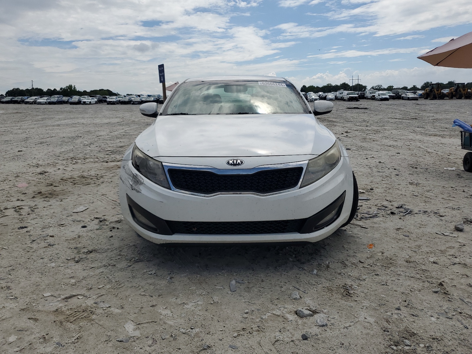 2013 Kia Optima Ex vin: 5XXGN4A77DG167625