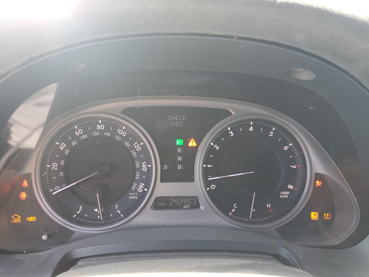 2007 Lexus Is 250 VIN: JTHBK262575048368 Lot: 60484724