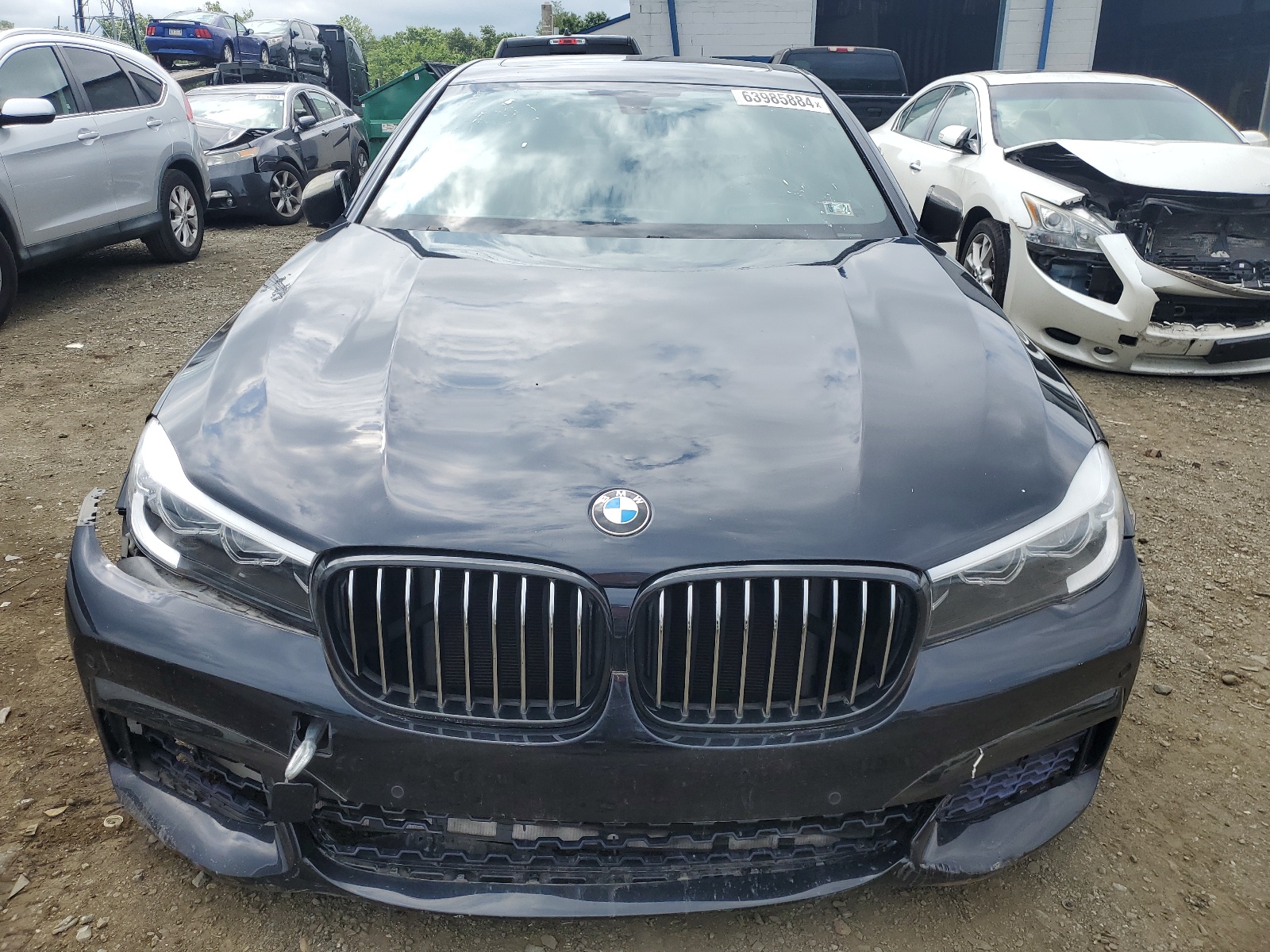 2016 BMW 740 I vin: WBA7E2C58GG548345