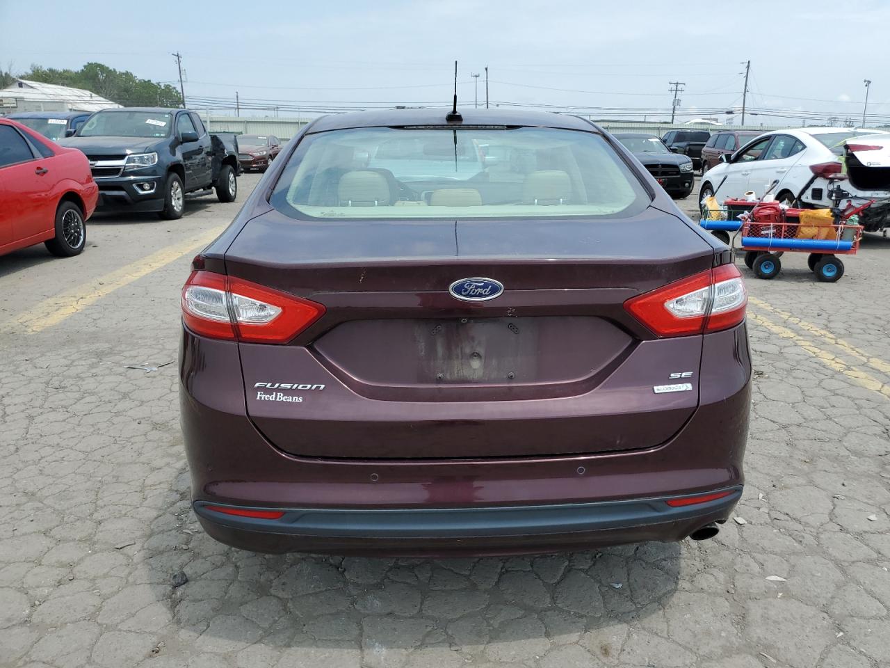 2013 Ford Fusion Se VIN: 3FA6P0HR4DR252144 Lot: 65183404