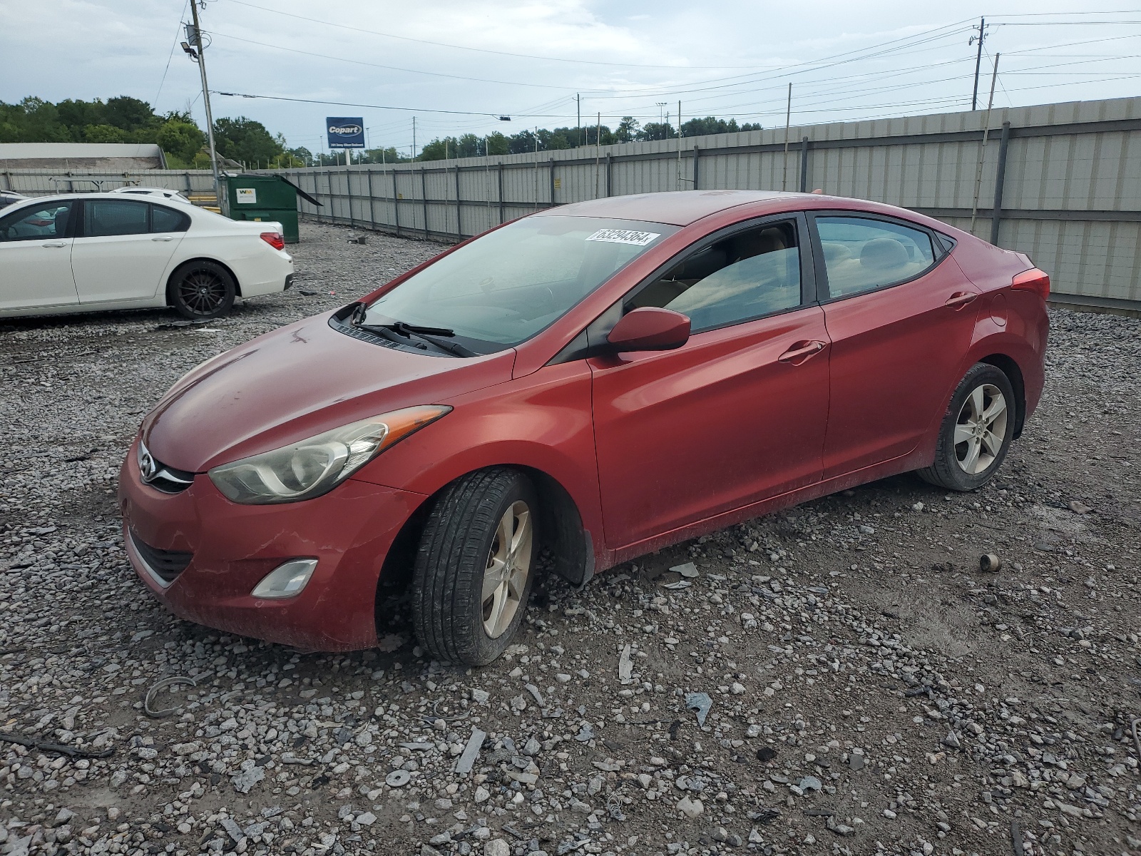 2013 Hyundai Elantra Gls vin: 5NPDH4AE4DH180300