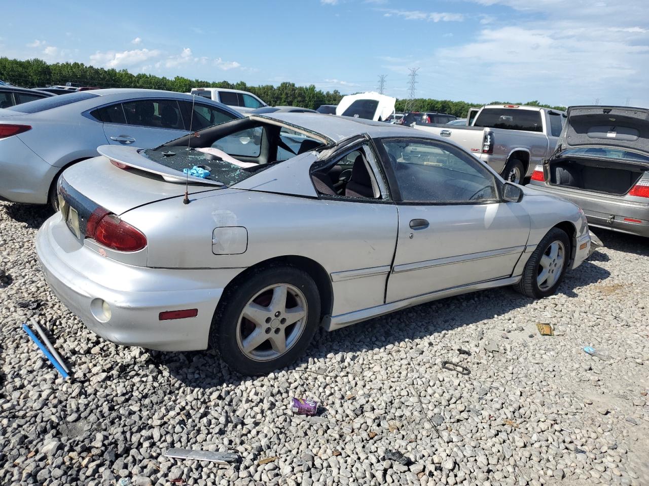 2002 Pontiac Sunfire Se VIN: 1G2JB124827351256 Lot: 61313194