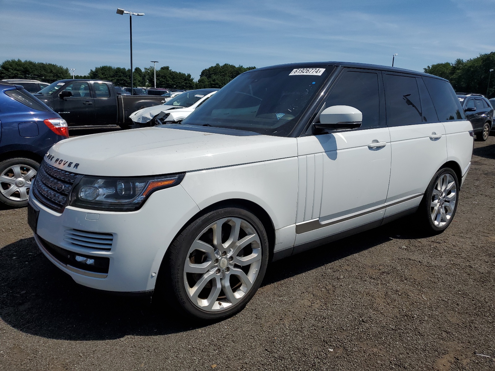 2014 Land Rover Range Rover Supercharged vin: SALGS2EF8EA137148