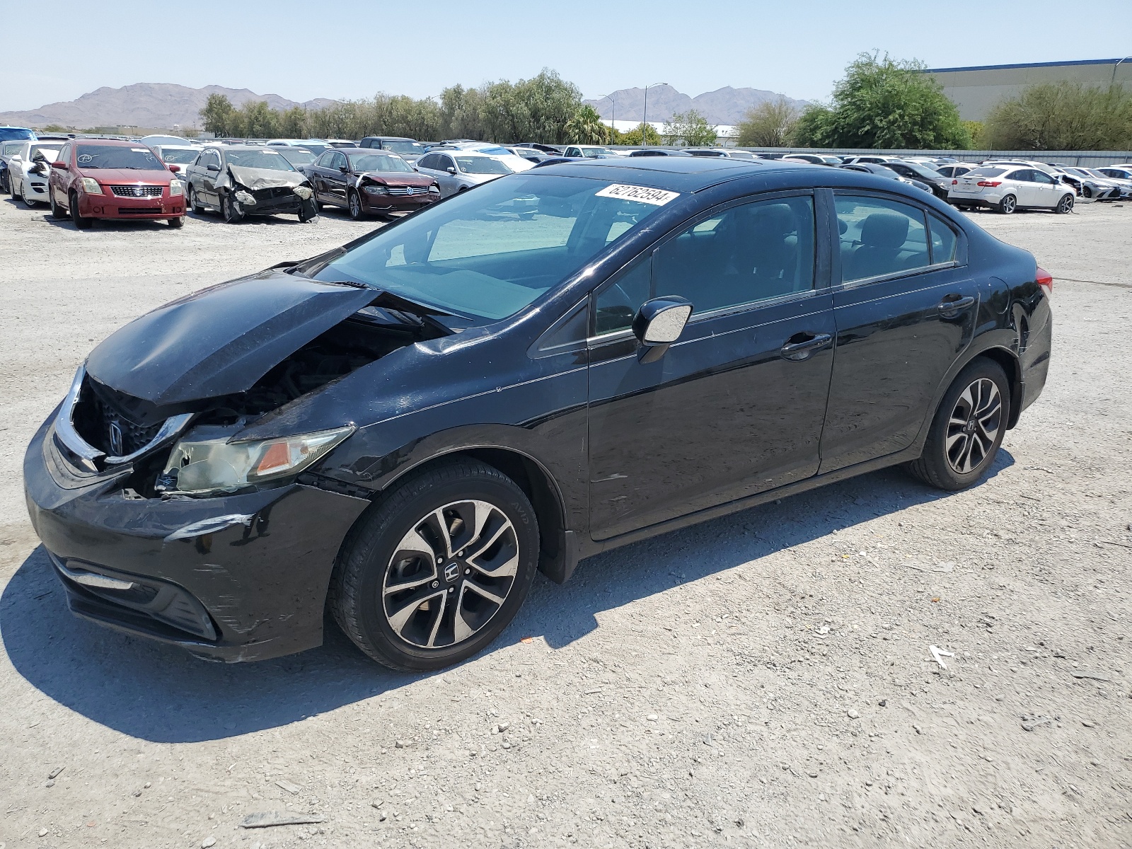 2014 Honda Civic Ex vin: 19XFB2F84EE062058