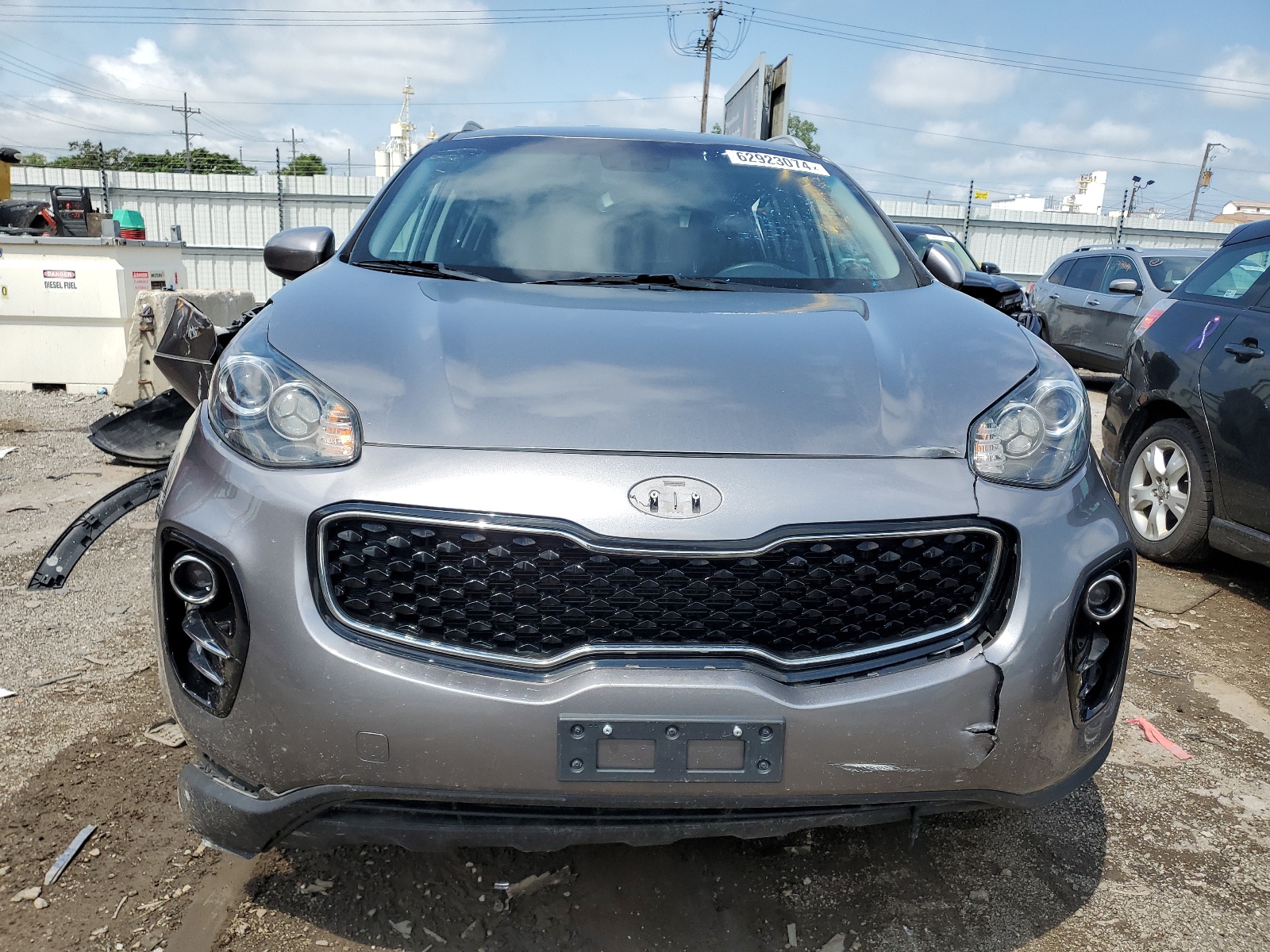 2018 Kia Sportage Lx vin: KNDPMCACXJ7326488