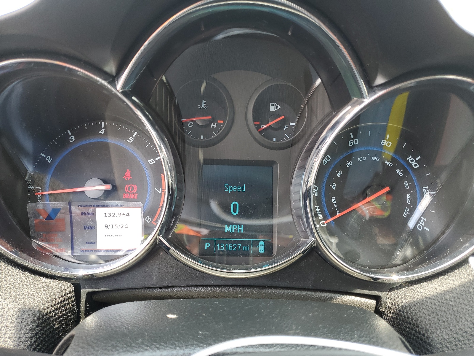 1G1PH5SC9C7329652 2012 Chevrolet Cruze Ltz