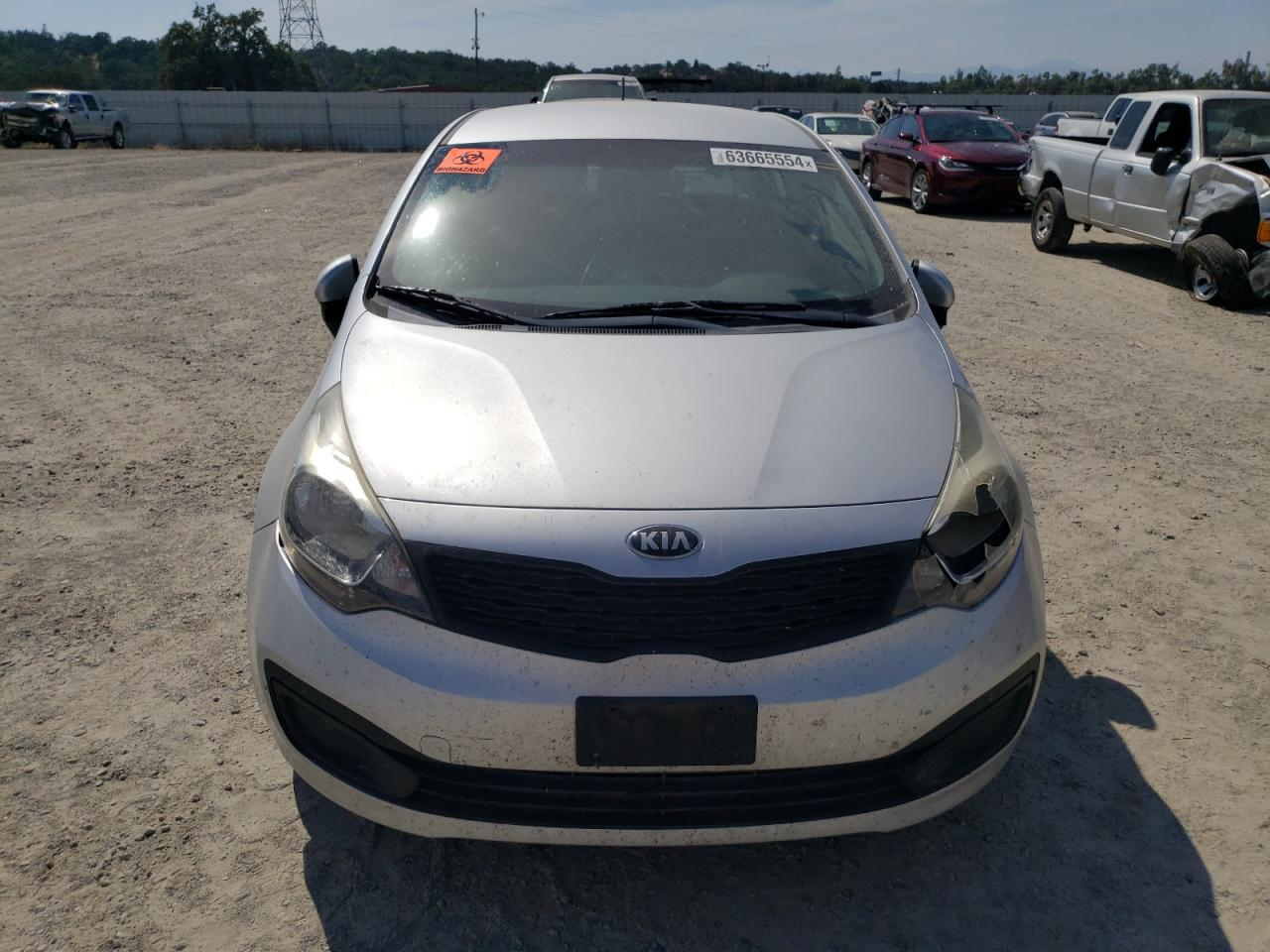 2013 Kia Rio Lx vin: KNADM4A38D6224123