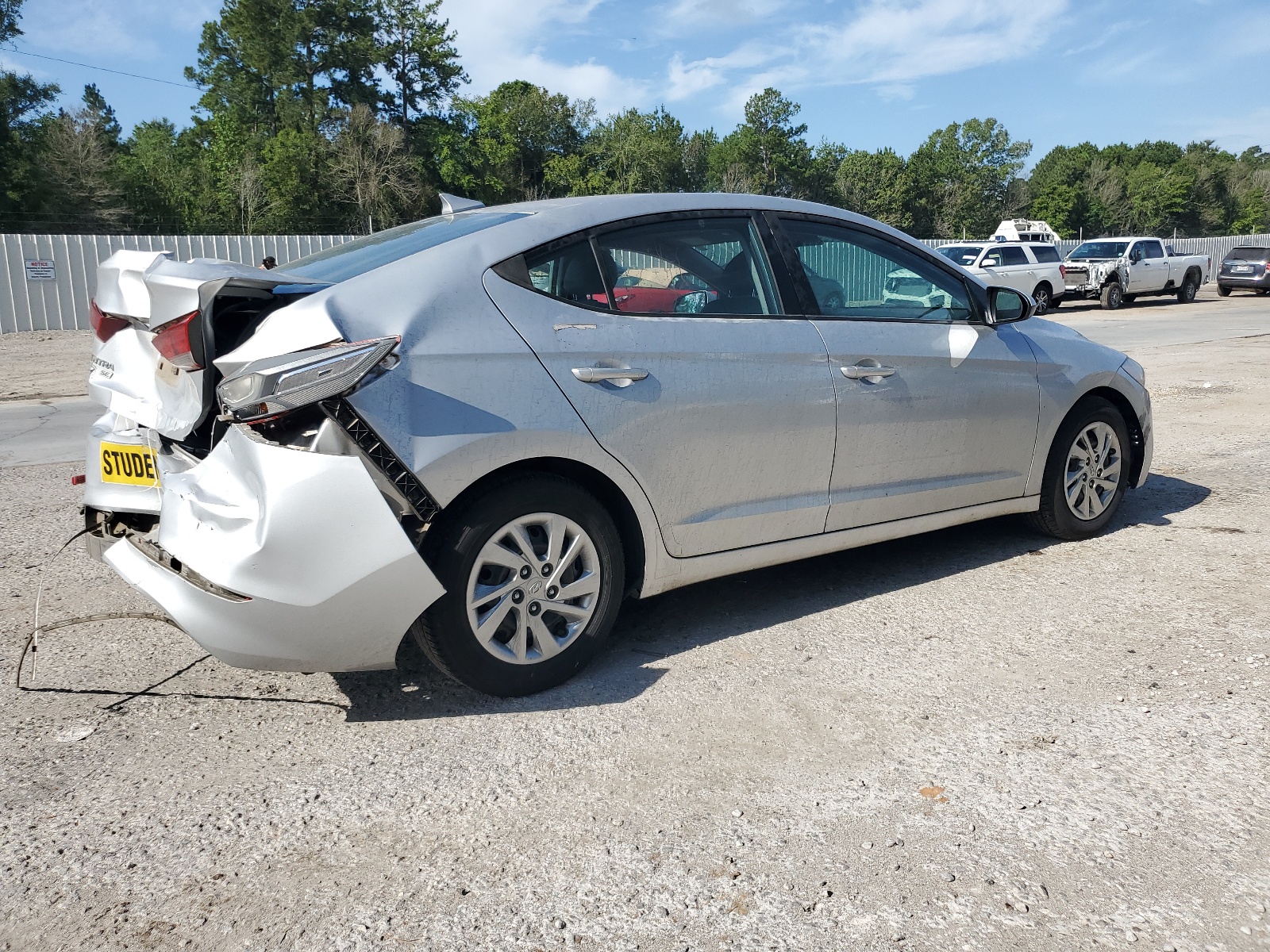 2017 Hyundai Elantra Se vin: KMHD74LF2HU116854