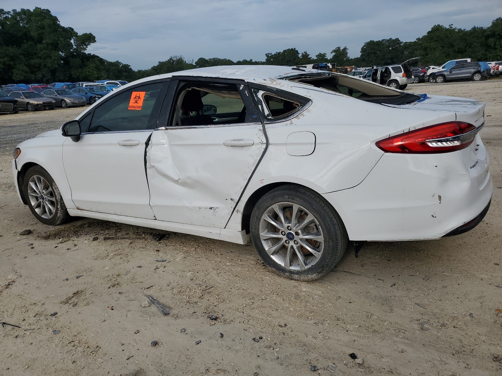 2017 Ford Fusion Se vin: 3FA6P0H71HR317147