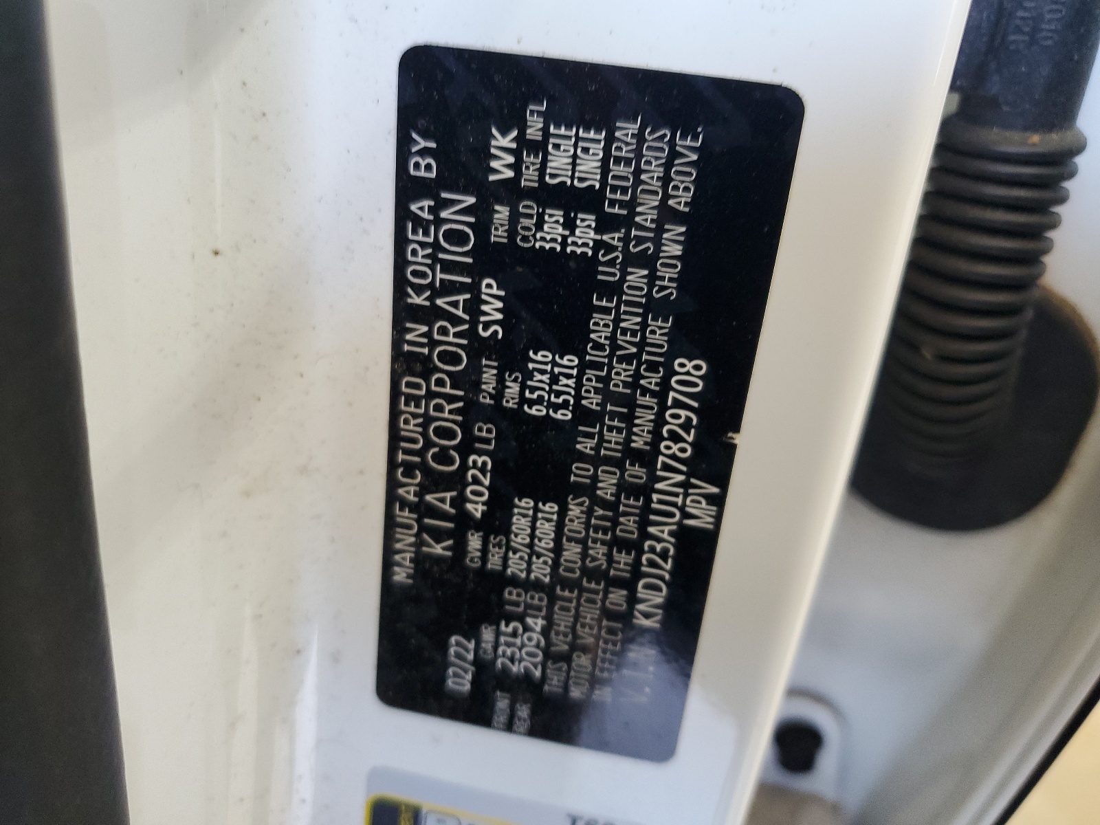 KNDJ23AU1N7829708 2022 Kia Soul Lx