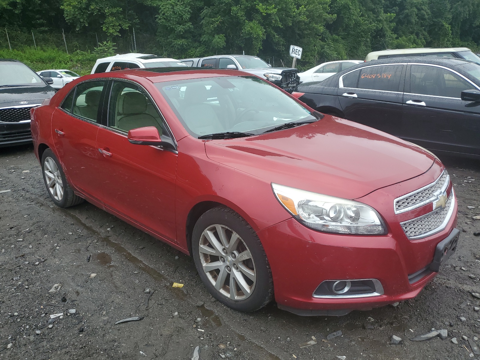 2013 Chevrolet Malibu Ltz vin: 1G11J5SX7DF187113