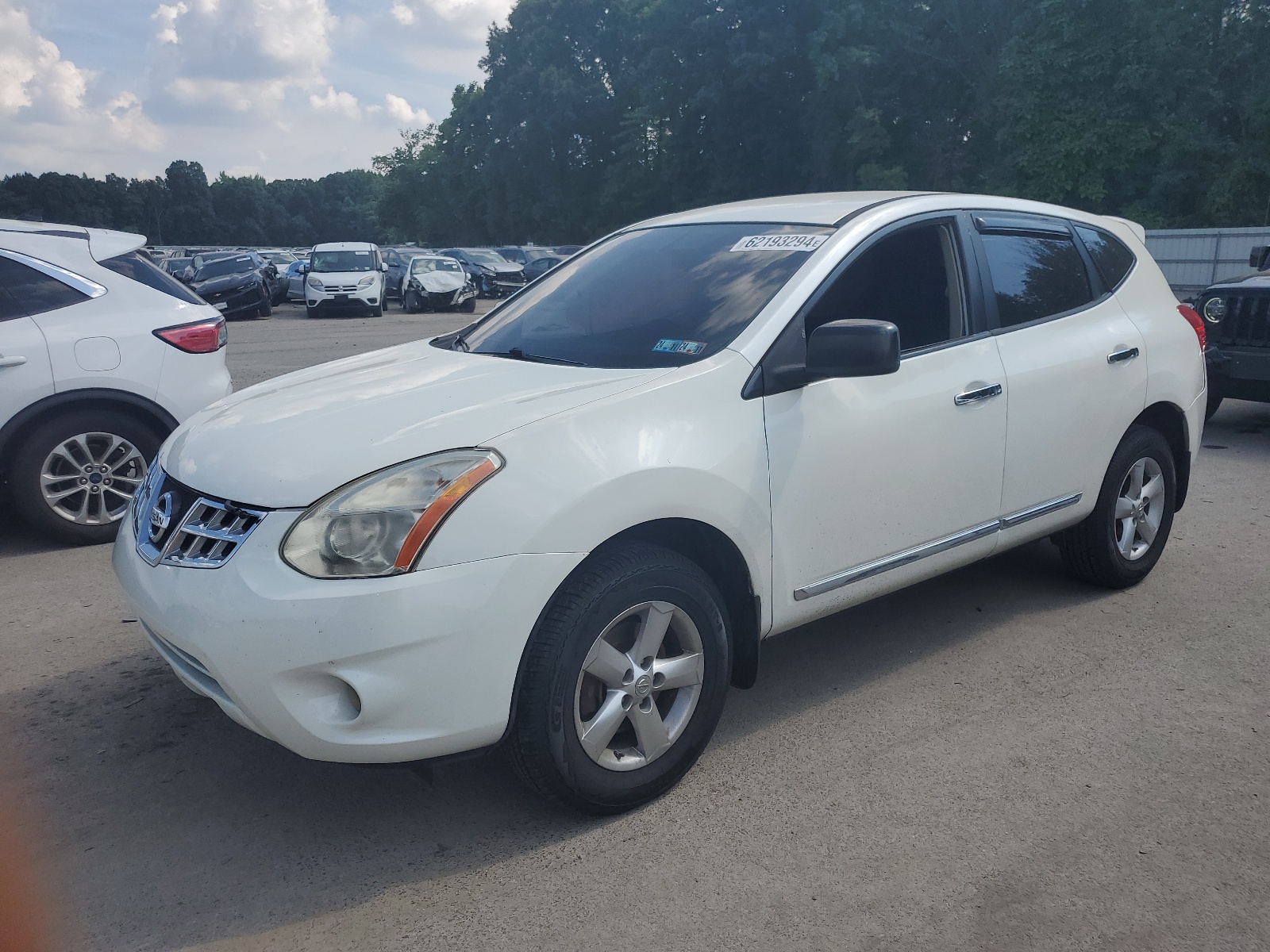 2012 Nissan Rogue S vin: JN8AS5MV4CW357172