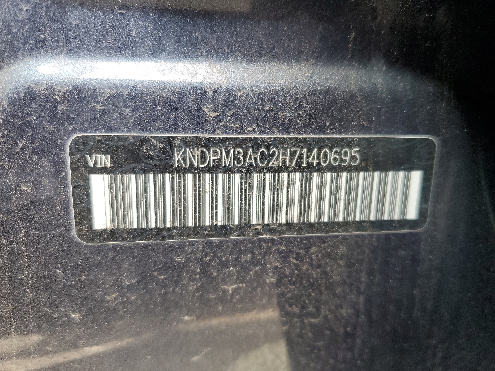 KNDPM3AC2H7140695 2017 Kia Sportage Lx