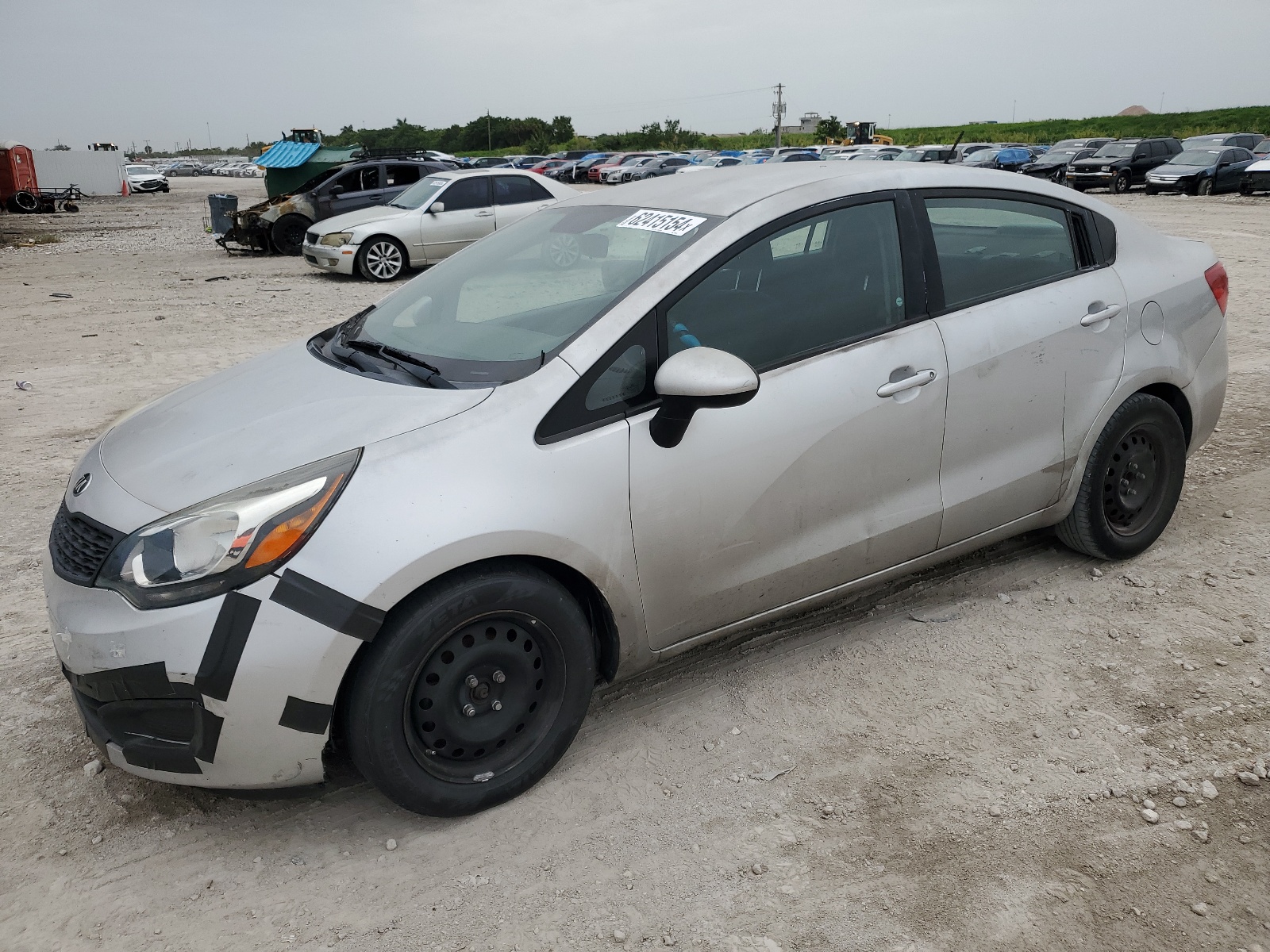 2015 Kia Rio Lx vin: KNADM4A33F6437645