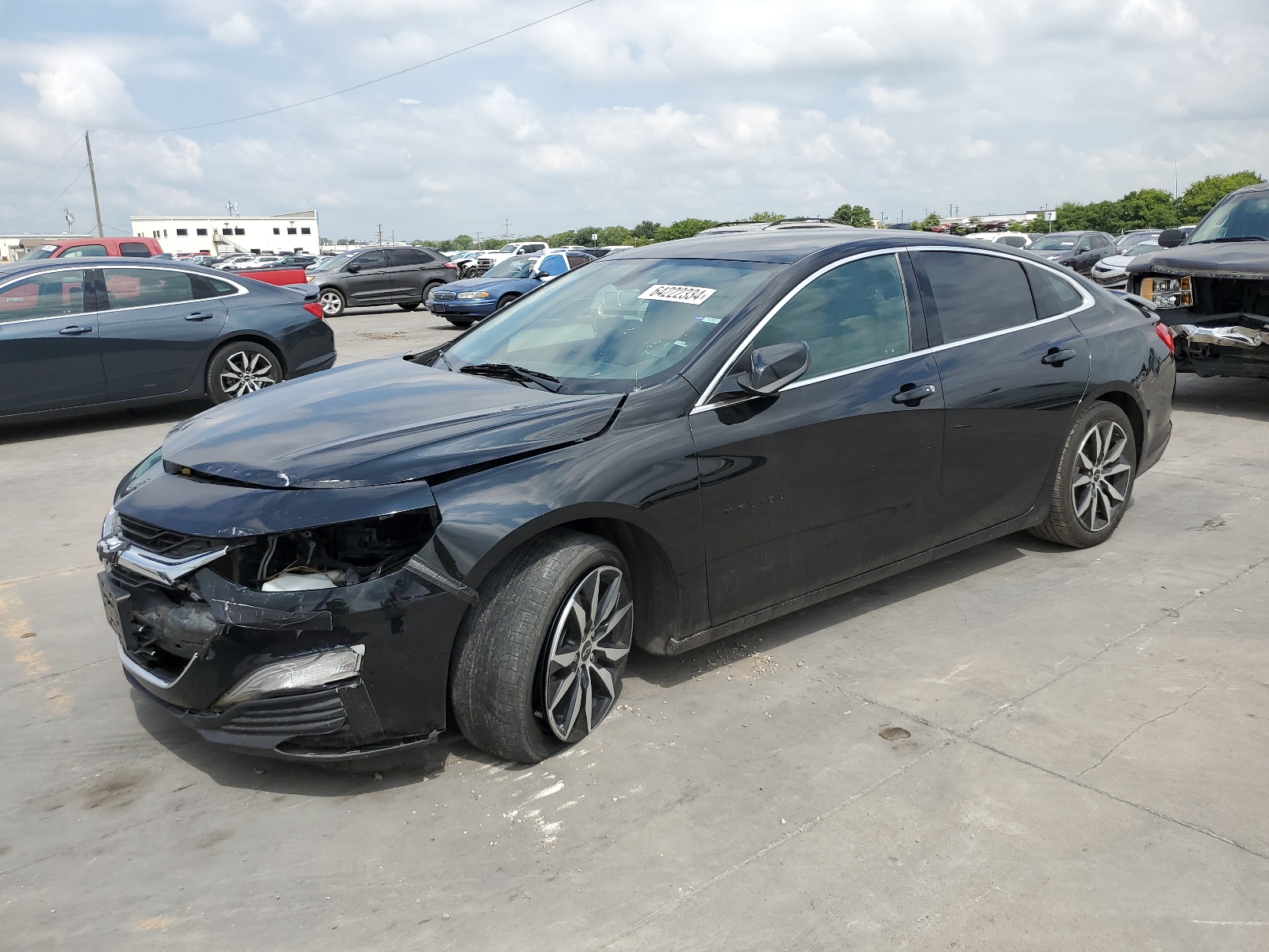 2021 Chevrolet Malibu Rs vin: 1G1ZG5ST5MF059094