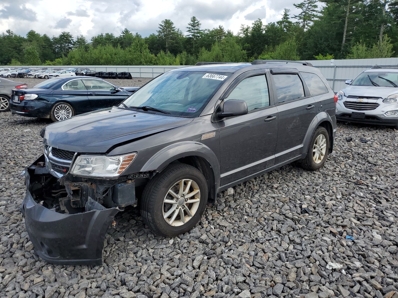 3C4PDDBG4ET167024 2014 Dodge Journey Sxt