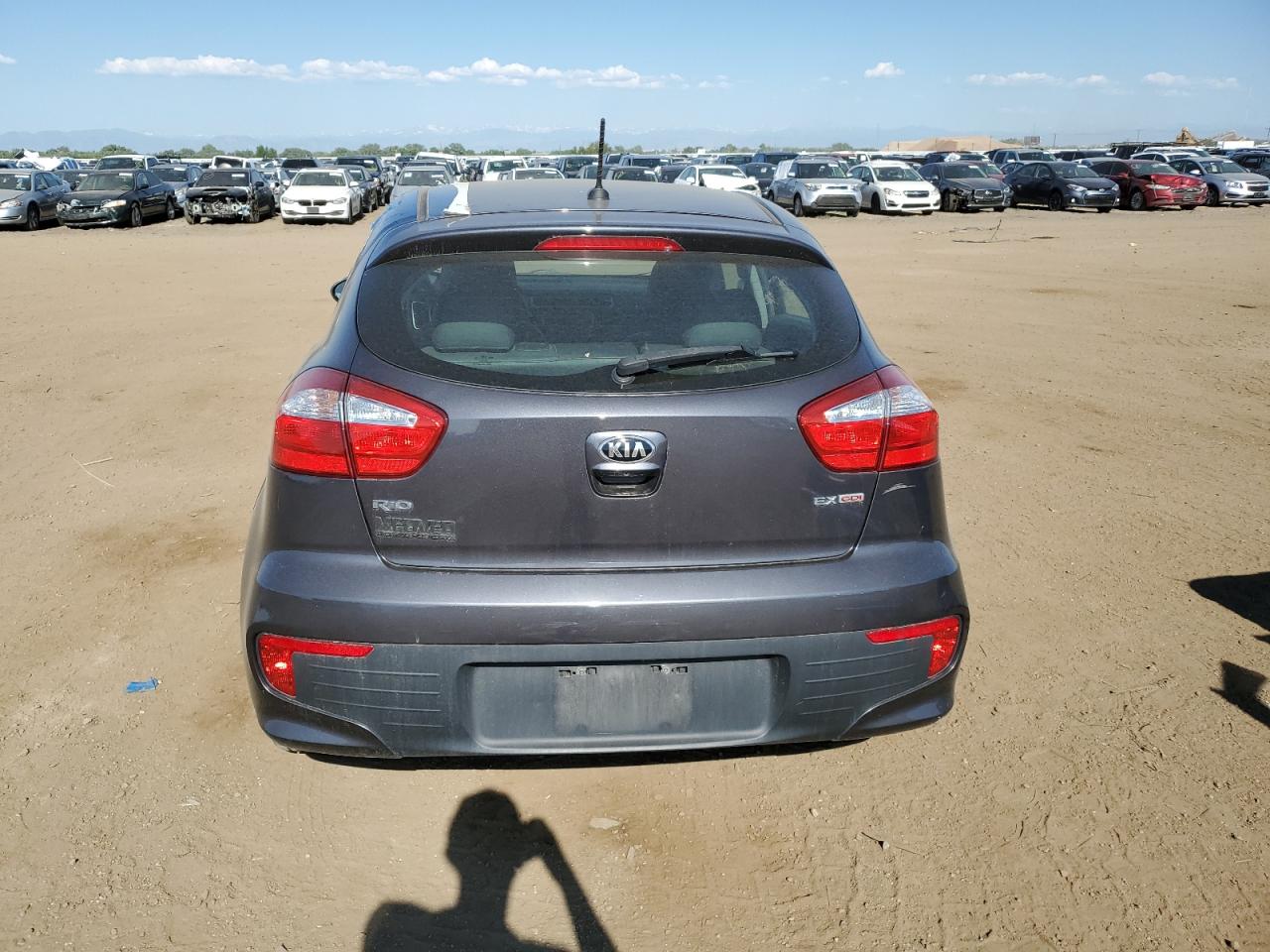 2016 Kia Rio Ex VIN: KNADN5A38G6678315 Lot: 62414914