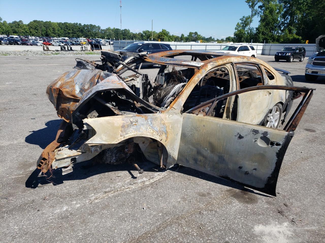 2012 Chevrolet Impala Lt en Venta en Dunn, NC - Burn