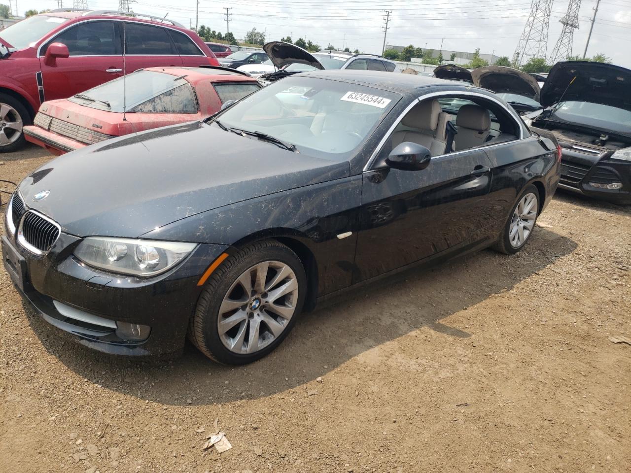 2012 Bmw 328 I за продажба в Dyer, IN - Rear End