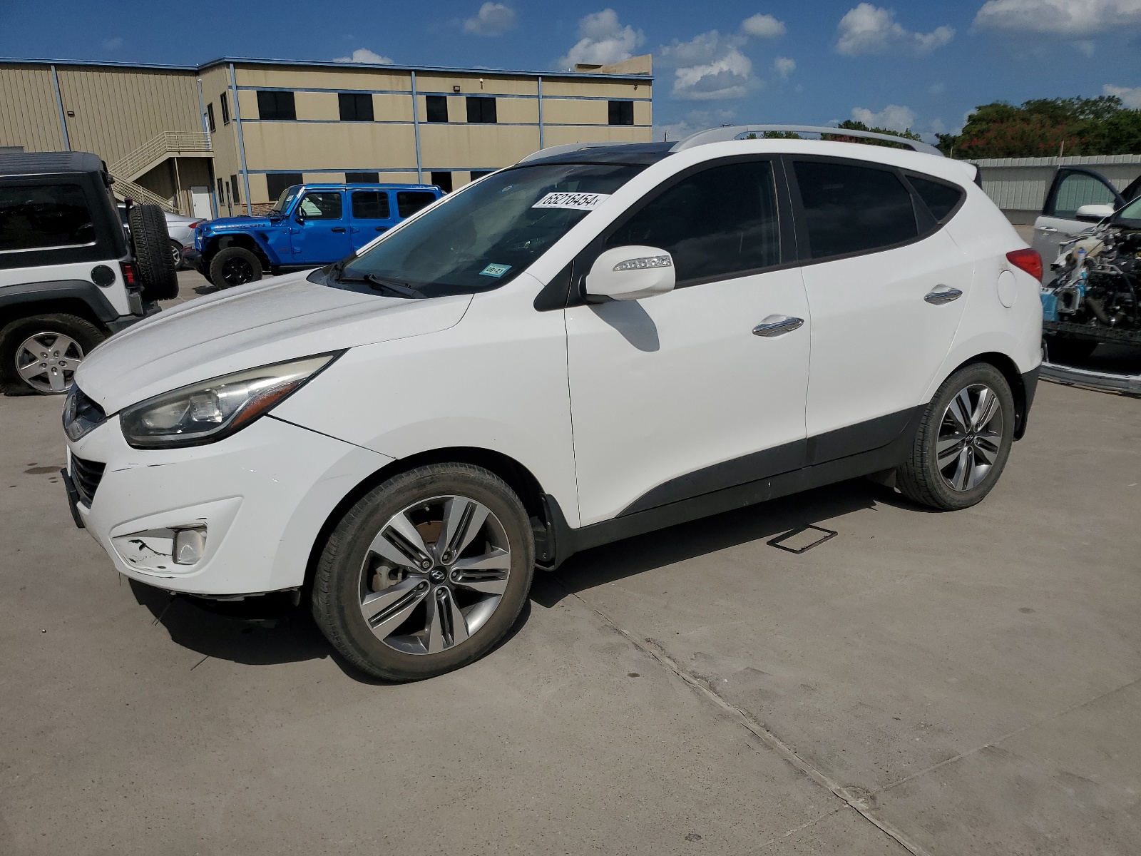 2015 Hyundai Tucson Limited vin: KM8JU3AG7FU027747