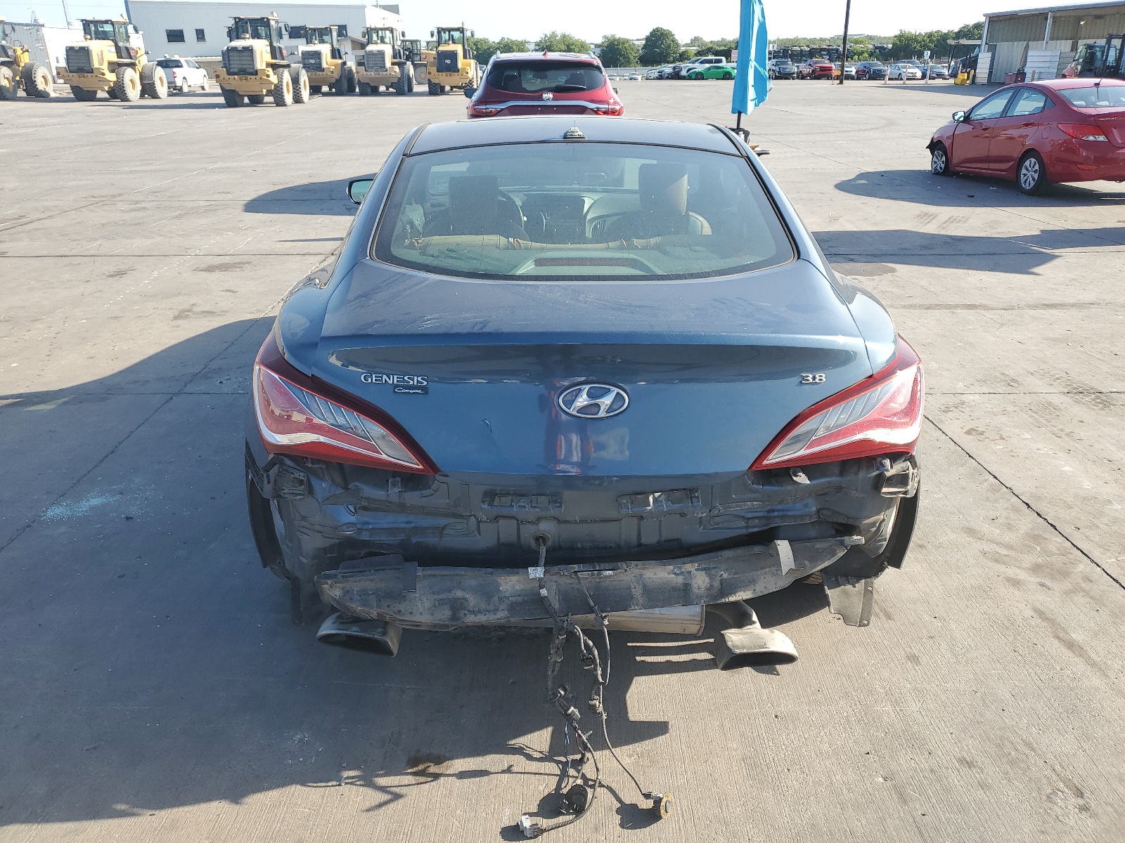 KMHHU6KJ8DU093134 2013 Hyundai Genesis Coupe 3.8L